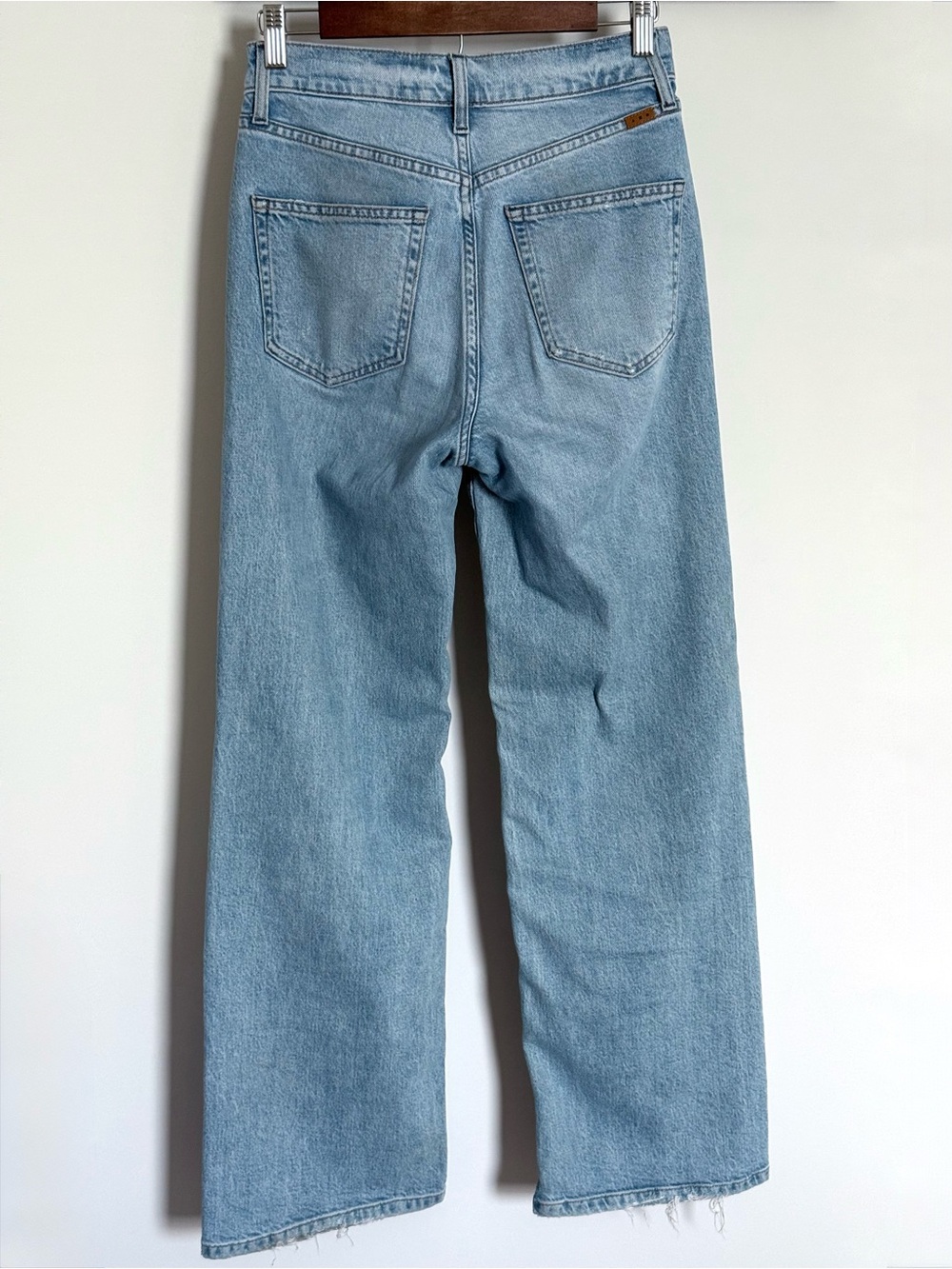 AYR Light Blue Wide-Leg Ripped Jeans - Picture 5 of 16